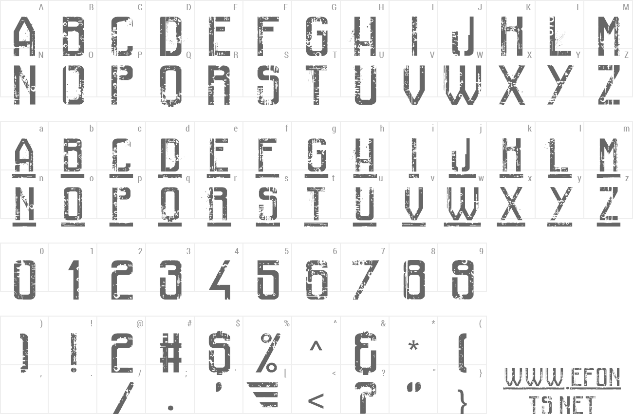 Font Railway To Hells preview